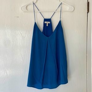 Joie royal blue silk tank. Size XS.